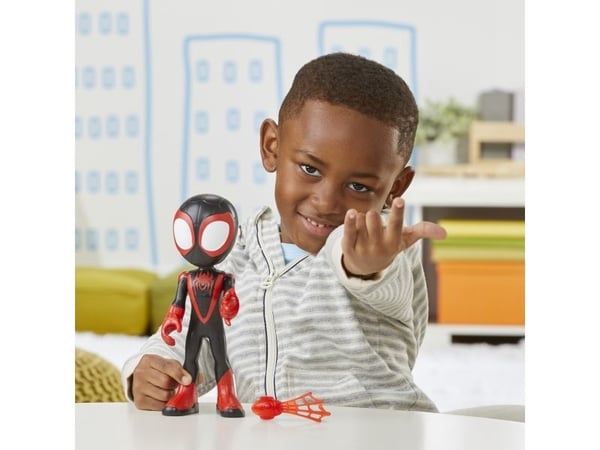 Marvel Spidey and His Amazing Friends Supersized Miles Morales: Spider-Man-actionfigur