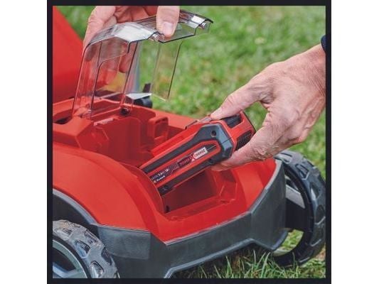 Einhell GC-SC 18/28 Li-Solo, skyveklipper, 28 cm, 4 hjul, 2800 o/min, 15 cm, 10 cm - SOLO