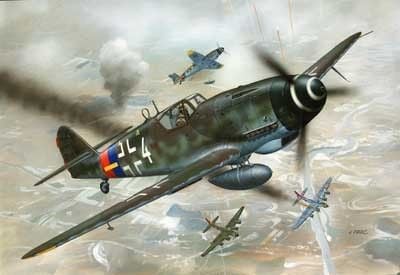 Revell Messerschmitt Bf 109 G-10, Luftfarkostmodell med fast vinge, Monteringssats, 1:72, Messerschmitt Bf 109 G-10, Plast, Second World War