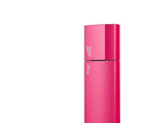 SILICON POWER Ultima U05 - USB-flashstasjon - 16 GB - USB 2.0 - søt rosa
