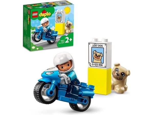 LEGO DUPLO Town 10967 Politimotorsykkel