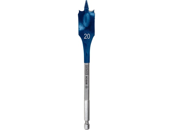 Bosch Expert SelfCut Speed - Bor - for kartong, bløtt tre, sponplater - spadedel - 20 mm - heksagonal - lengde: 152 mm