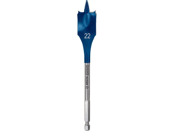 Bosch Expert SelfCut Speed - Bor - for kartong, bløtt tre, sponplater - spadedel - 22 mm - heksagonal - lengde: 152 mm