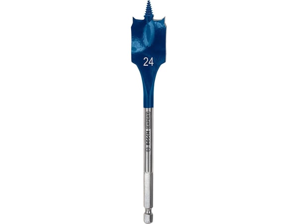 Bosch Expert - Bor - for tre, kartong, bløtt tre, sponplater - spadedel - 24 mm - heksagonal - lengde: 152 mm