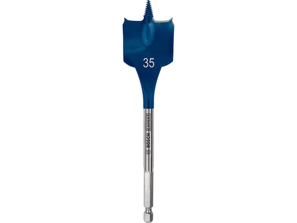 Bosch Expert SelfCut Speed - Bor - for kartong, bløtt tre, sponplater - spadedel - 35 mm - heksagonal - lengde: 152 mm