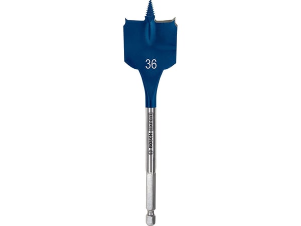 Bosch Expert SelfCut Speed - Bor - for kartong, bløtt tre, sponplater - spadedel - 36 mm - heksagonal - lengde: 152 mm