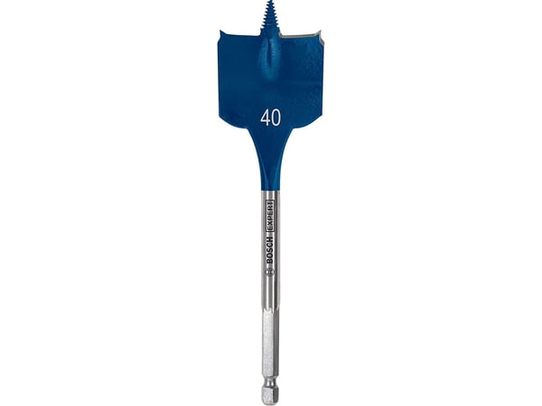 Bosch Expert SelfCut Speed - Fresekutter - for bløtt tre, løvtre - spadedel - flat - 40 mm - heksagonal - lengde: 152 mm