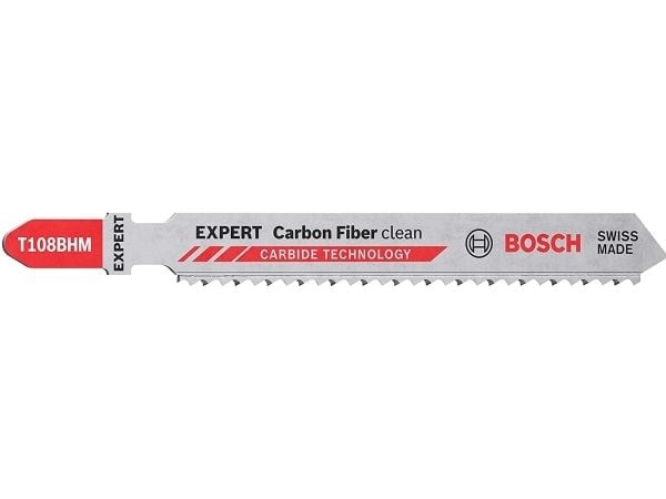 Bosch Expert Carbon Fiber Clean T 108 BHM - Stikksagblad - for glass fiber reinforced plastic, carbon fiber reinforced plastic, fiber-reinforced pl...