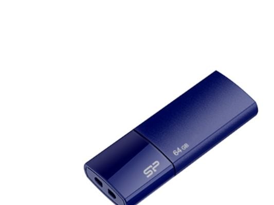 SILICON POWER Ultima U05 - USB-flashstasjon - 16 GB - USB 2.0 - marineblå