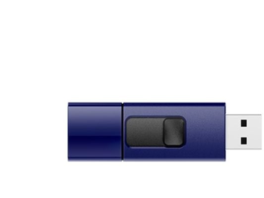 SILICON POWER Ultima U05 - USB-flashstasjon - 8 GB - USB 2.0 - marineblå