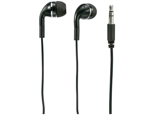 Renkforce In Ear hovedtelefoner kabelbundet Sort