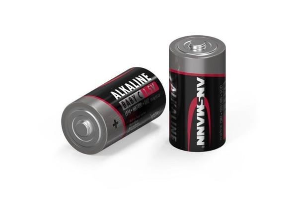 Ansmann Baby C Alkaline 1.5V genopladeligt batteri