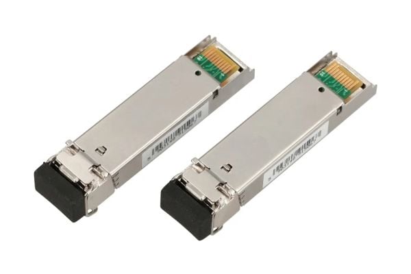 Extralink - SFP (mini-GBIC) transceivermodul - WDM - LC-enkeltmodus - opp til 20 km - 1310 nm / 1550 nm (en pakke 2)