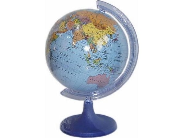 Zachem politisk globus 11 cm