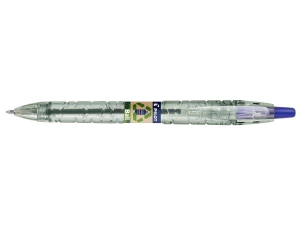 Kuglepen, Pilot Ecoball, BEGREEN, 0,27MM blå - (10 stk.)