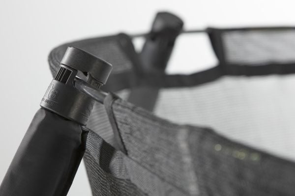 Salta Premium Black Edition, Trampoliini maanpinnan yläpuolella, Suorakulmainen, 150 kg, 5 vuosi/vuosia, Turvaverkko, Musta