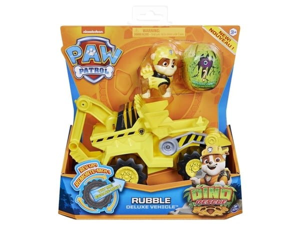 PAW Patrol PAW VHC ThmVeh Dino Rubble GML, Kaivinkone, 3 vuosi/vuosia, Monivärinen