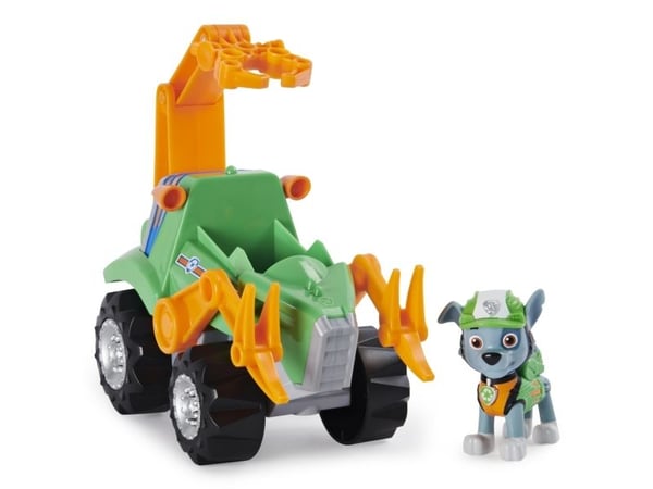 PAW Patrol PAW VHC ThmVeh Dino Rocky GML, Truck, 3 år, Flerfarget