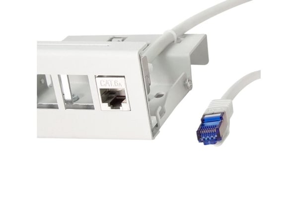 LogiLink CC5032S, 1 m, Cat6a, S/FTP (S-STP), RJ-45, RJ-45, Grå