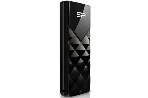 SILICON POWER Ultima U03 - USB-flashstasjon - 64 GB - USB 2.0 - mystikksvart
