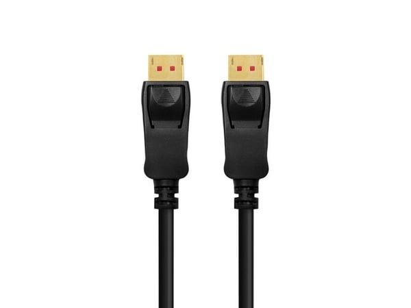 LogiLink CDV0100, 10 m, DisplayPort, DisplayPort, Hankjønn, Hankjønn, 7680 x 4320 piksler