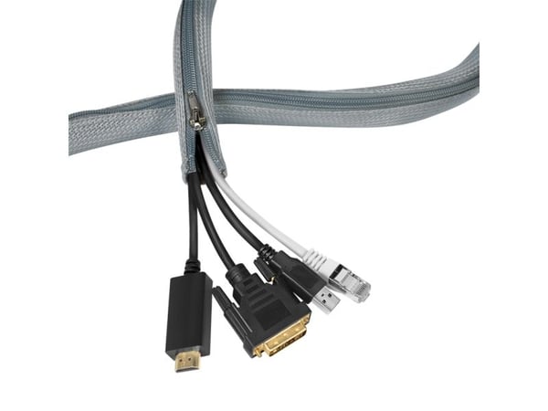 LogiLink KAB0072, Grå, Polyester, 3 cm, 2000 mm