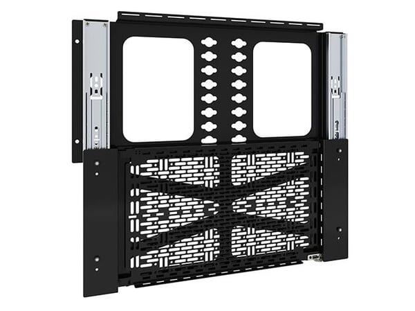 Chief Proximity Component Storage Slide-Lock Panel For AV Systems - Black - Monteringskomponent (component storage slide-lock panel, Lever Lock pla...