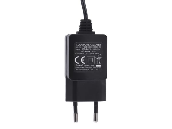 Fanvil PSU-506 virtalähde musta 5V/0.6A