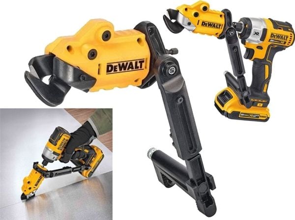 DeWALT DT70620, Universal cutting adapter, DeWALT, Svart, Metall, 1/4"