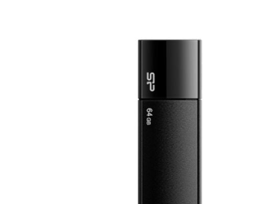 SILICON POWER Ultima U05 - USB-flashstasjon - 32 GB - USB 2.0 - klassisk svart