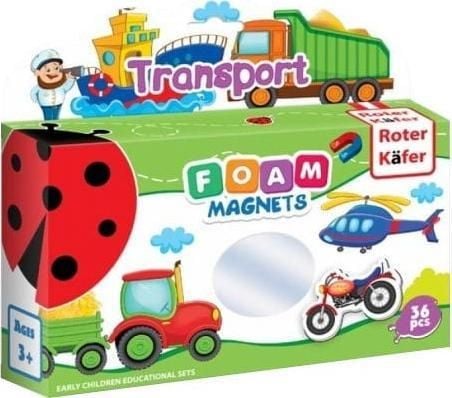 Roter Kafer Foam Magnets: Transport (internasjonal utgave)
