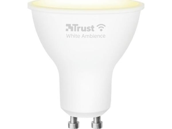 Trust 71283, Smart glödlampa, Wi-Fi, Vit, LED, GU10, Spot