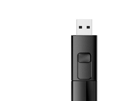 SILICON POWER Ultima U05 - USB-flashstasjon - 16 GB - USB 2.0 - klassisk svart