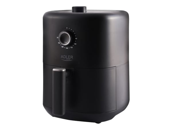 Adler AD 6310, Varmluftsfrityr, 3 l, 80 °C, 200 °C, Single/enkelt, Sort
