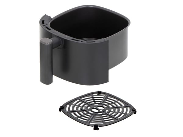 Adler AD 6310, Varmluftsfrityr, 3 l, 80 °C, 200 °C, Single/enkelt, Sort