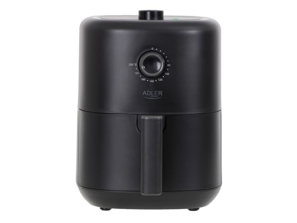 Adler AD 6310, Varmluftsfrityr, 3 l, 80 °C, 200 °C, Single/enkelt, Sort