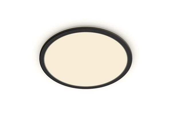 Philips Superslim CL550 - Vegg/taklampe - LED - 15 W - 2700 K - rund - svart