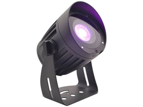 EUROLITE LED utendørs spot 15W RGBW med jordspyd (50498637)
