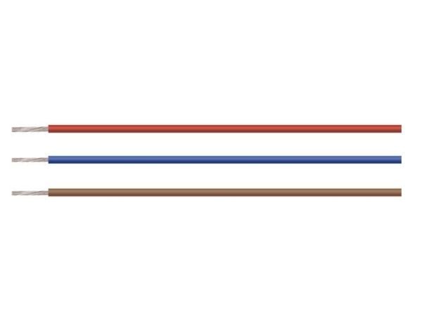 HELUKABEL 26442, Lågspänningskabel, Vit, Polyvinylklorid (PVC), Koppar, 0.5 mm ², 4,8 kg/km