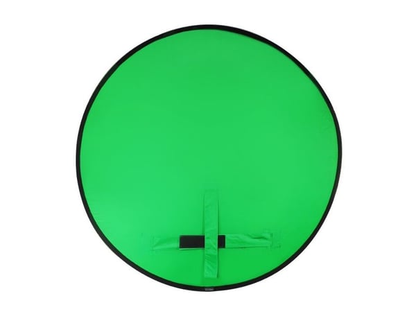 4smarts Chroma-Key - Bakgrund - cotton / nylon - 0.39 m x 0.39 m - kromfärgad tangent - grön