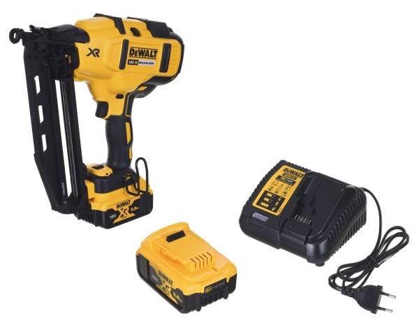 DEWALT spikpistol 18V DCN660P2 20° 32-63mm 16Ga 2x5,0Ah BL