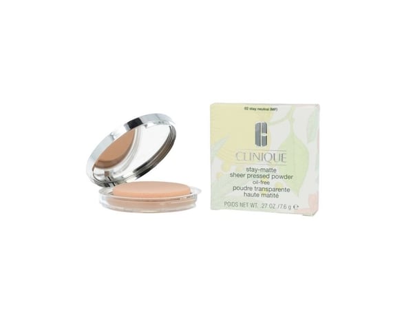 Clinique Stay-Matte Sheer Pressed Powder (02 Stay Neutral MF) 7,6 g