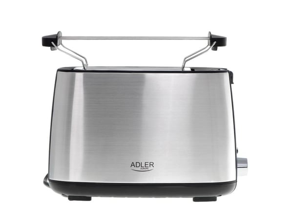 Adler AD 3214, 2 skiver, Sølv, Rustfritt stål, Nivå, Rotasjon, 900 W, 220 - 240 V