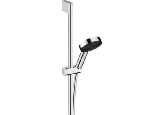 hansGrohe Pulsify Select S brusersæt 105 3jet Relaxation EcoSmart med bruserstang 65 cm krom