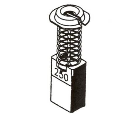 Haushalt Carbon Brushes 30-00-250-H2 Pcs