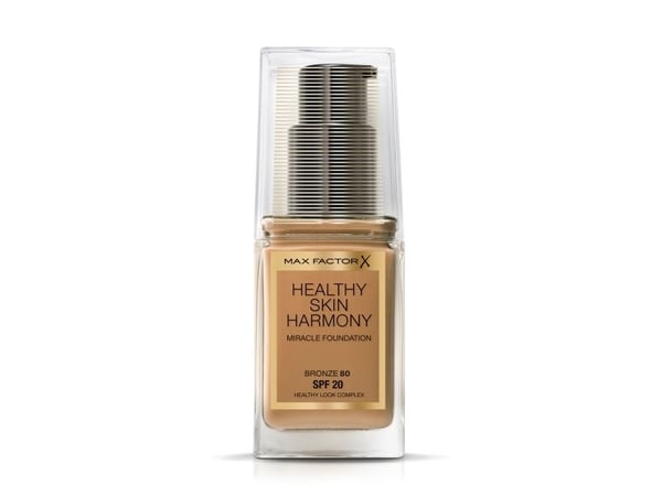 Max Factor Healthy Skin Harmony, Pumpe flaske, Krem, Bronze, Solbrun hud, Universell, Mattifying, Fuktighets krem, Shine (lys), Utjevning