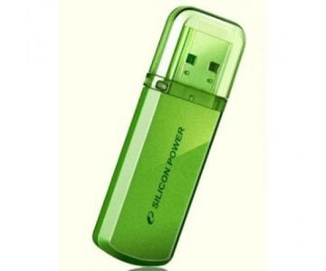 SILICON POWER Helios 101 - USB-flashstasjon - 8 GB - USB 2.0 - eplegrønn