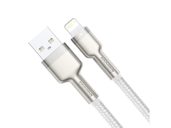 Baseus Cafule, 1 m, Lightning, USB A, Hankjønn, Hankjønn, Hvit