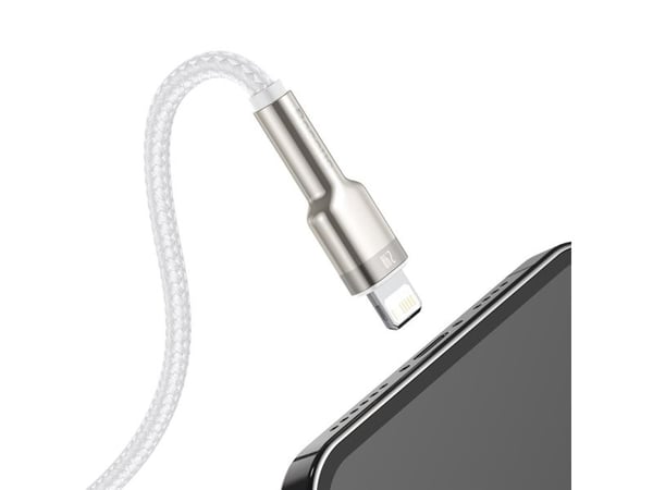 Baseus Cafule, 1 m, Lightning, USB A, Hankjønn, Hankjønn, Hvit