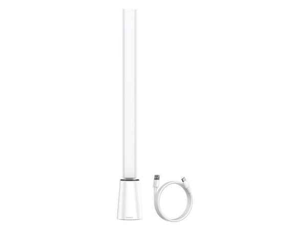 Baseus Smart Eye - Skrivebordslampe - LED - 5 W - varmt/miks/kjølig lys - 3000/4500/6000 K - hvit